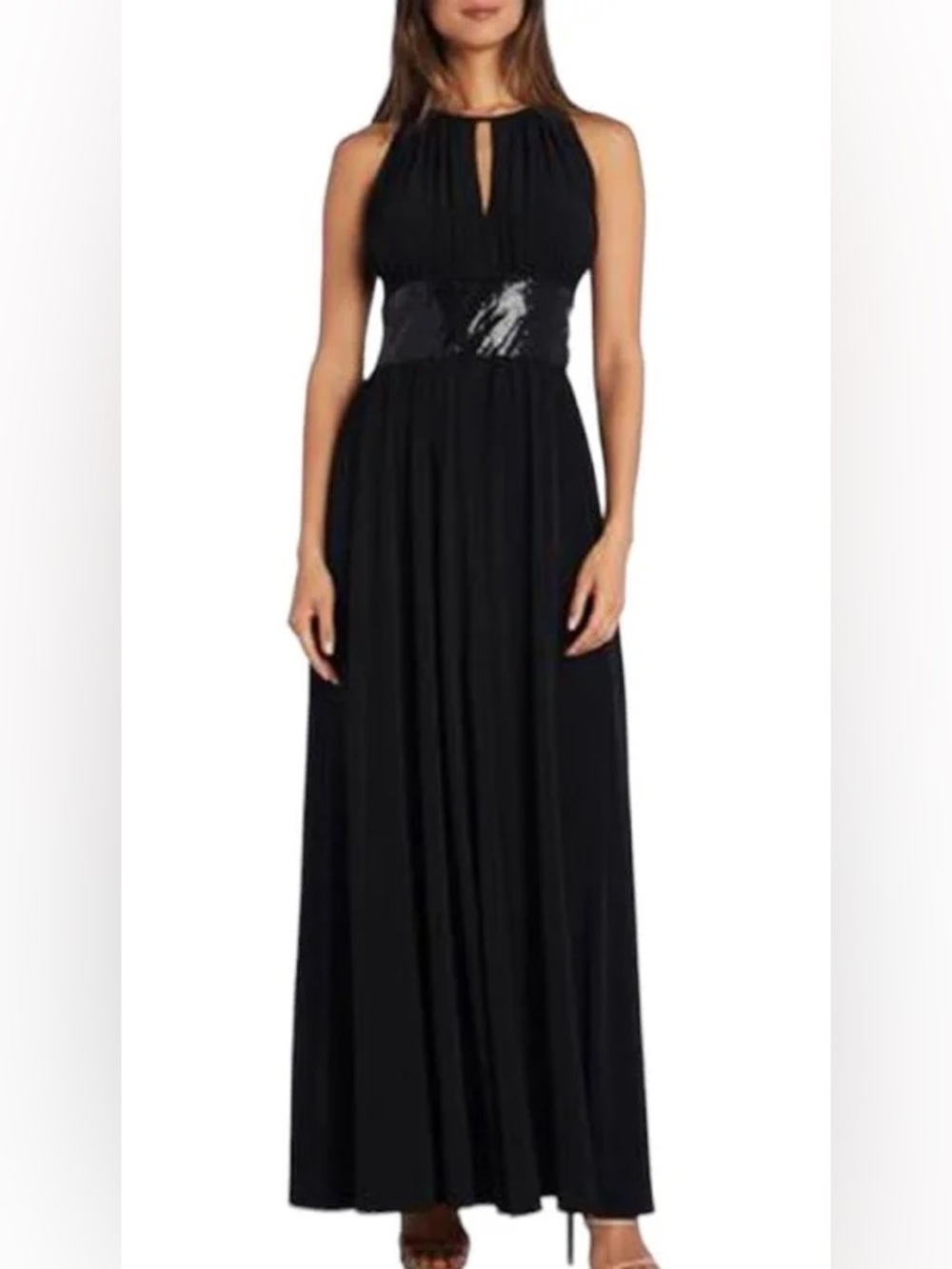 R&M Richards Black Maxi Dress – Size 22W